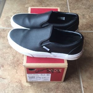 Vans classic slip on perforated